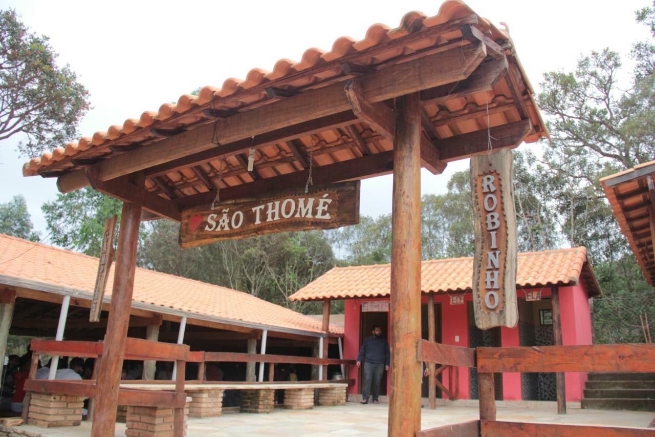 Chales E Camping Do Robinho 1 São Tomé das Letras Cameră foto